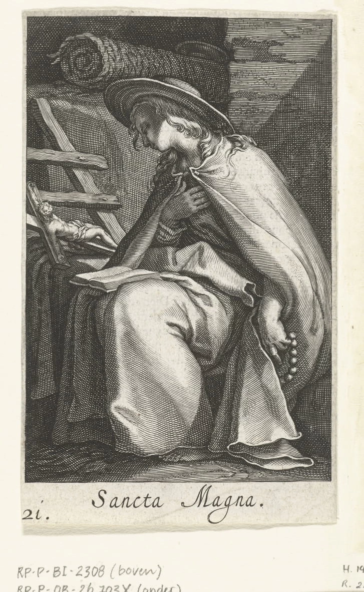 Santa Magna come eremita - Rijks Museum Amsterdam